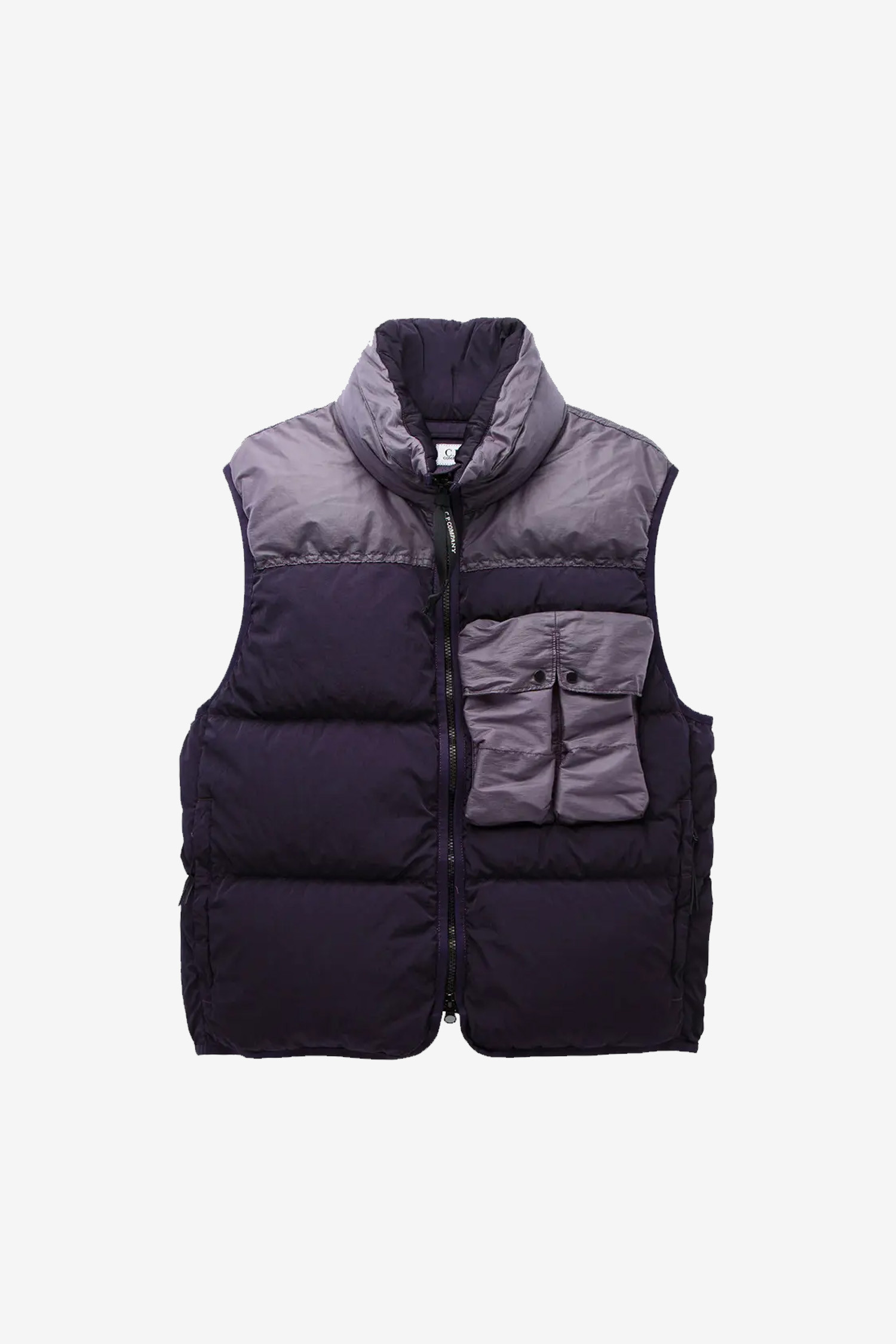 C.P COMPANY - 베스트 - (C.P. COMPANY) ECO CHROME-R MIXED DOWN VEST - 17CMOW033A006369M NIGHTSHADE