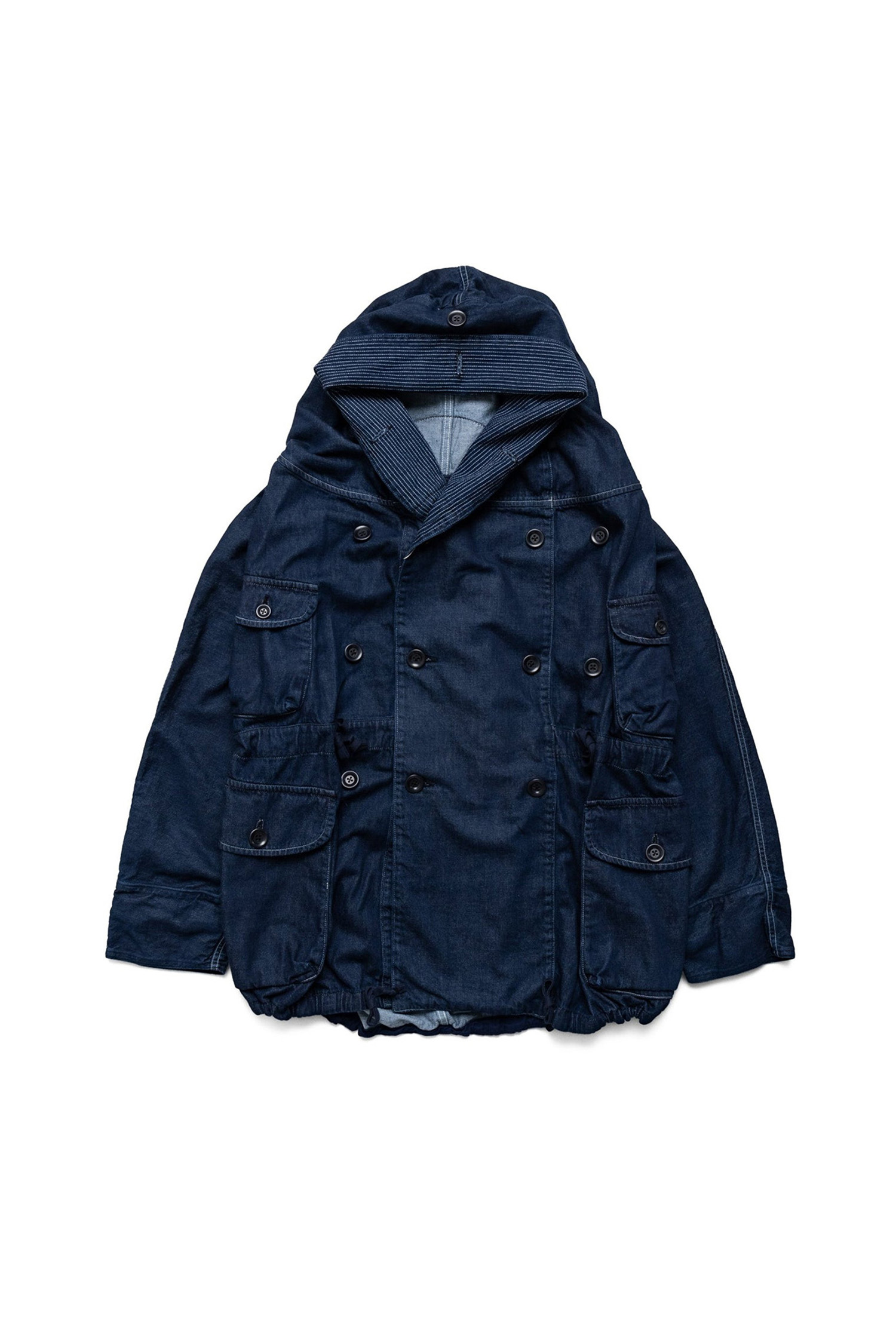 KAPITAL - 사파리/필드자켓 - (KAPITAL) 10Oz Denim Ring Coat - EK-1475LJ Idg