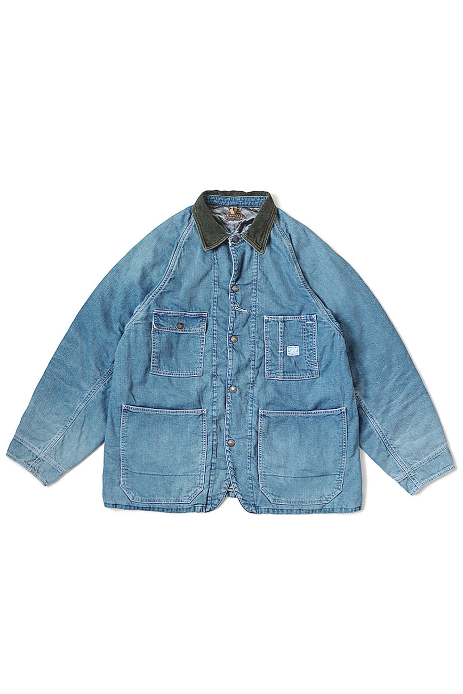 Kapital - 사파리/필드자켓 - (KAPITAL) 8Oz Denim Lined Cactus Coverall  Pro - EK-1547LJ Indigo