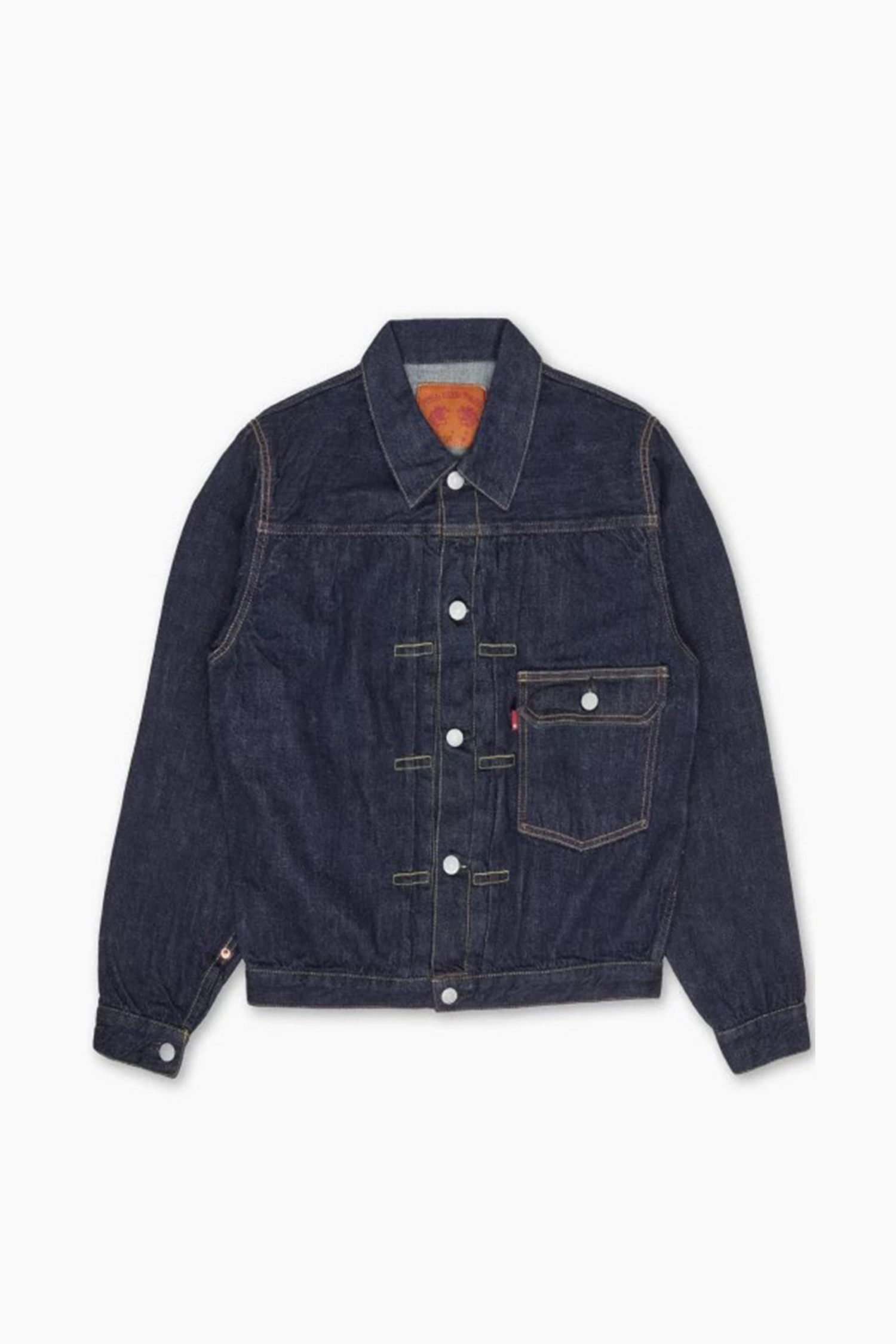 FULLCOUNT - 블루종/점퍼 - (FULLCOUNT) Type 1 Denim Jacket (Super Smooth) ONE WASH - 2107SS IND