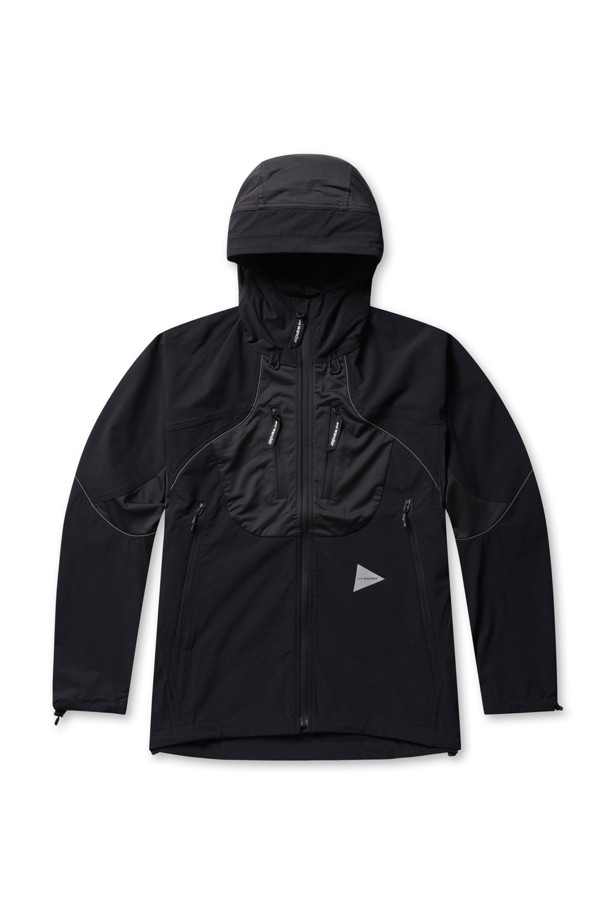 新品and wander trek jacket 3 サイズL And Wander – Trek Jacket 3 Black