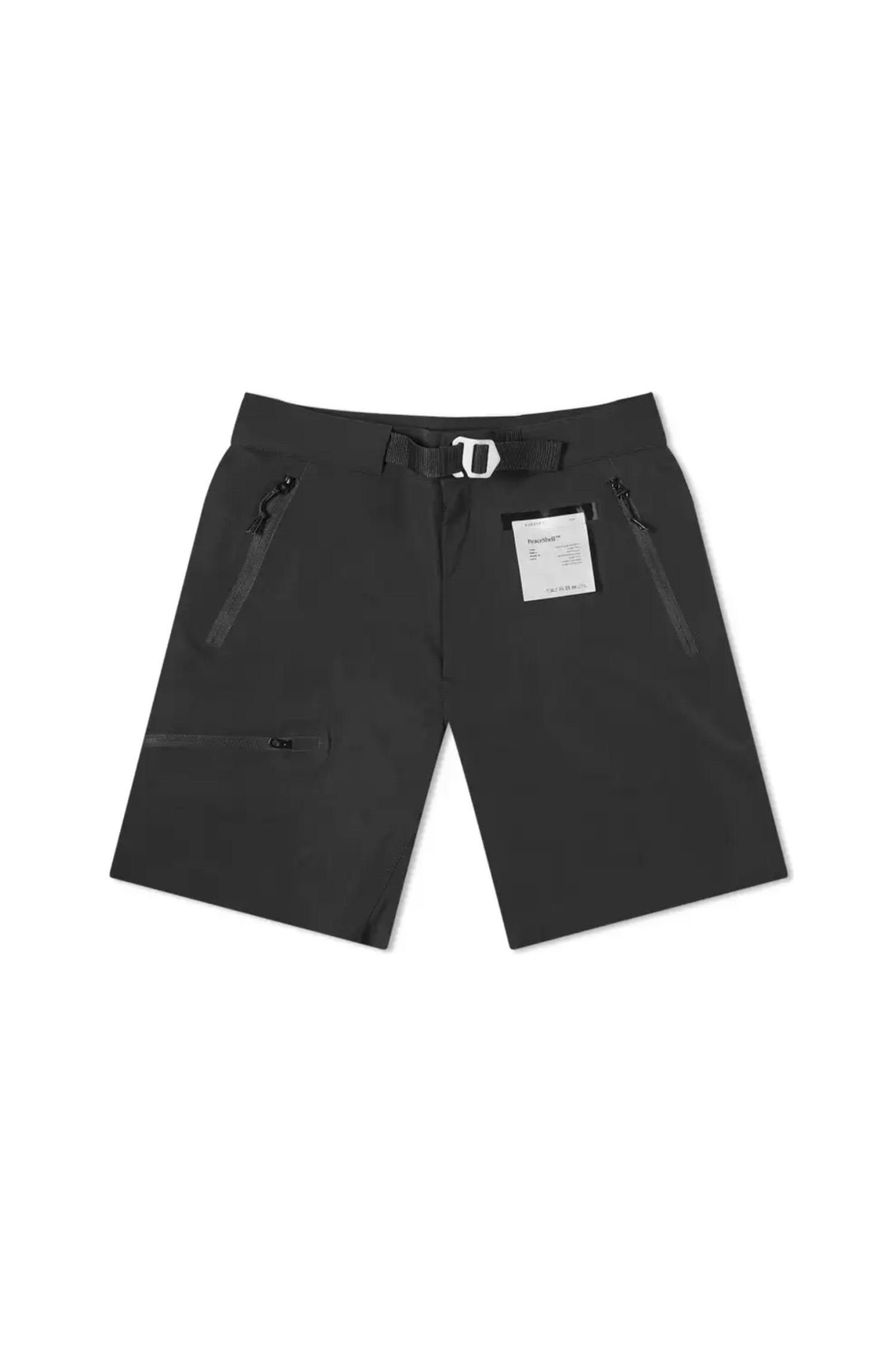 Satisfy - 하프팬츠 - (SATISFY RUNNING) Peaceshell Solotex Shorts - 5249 BK-CO Black 