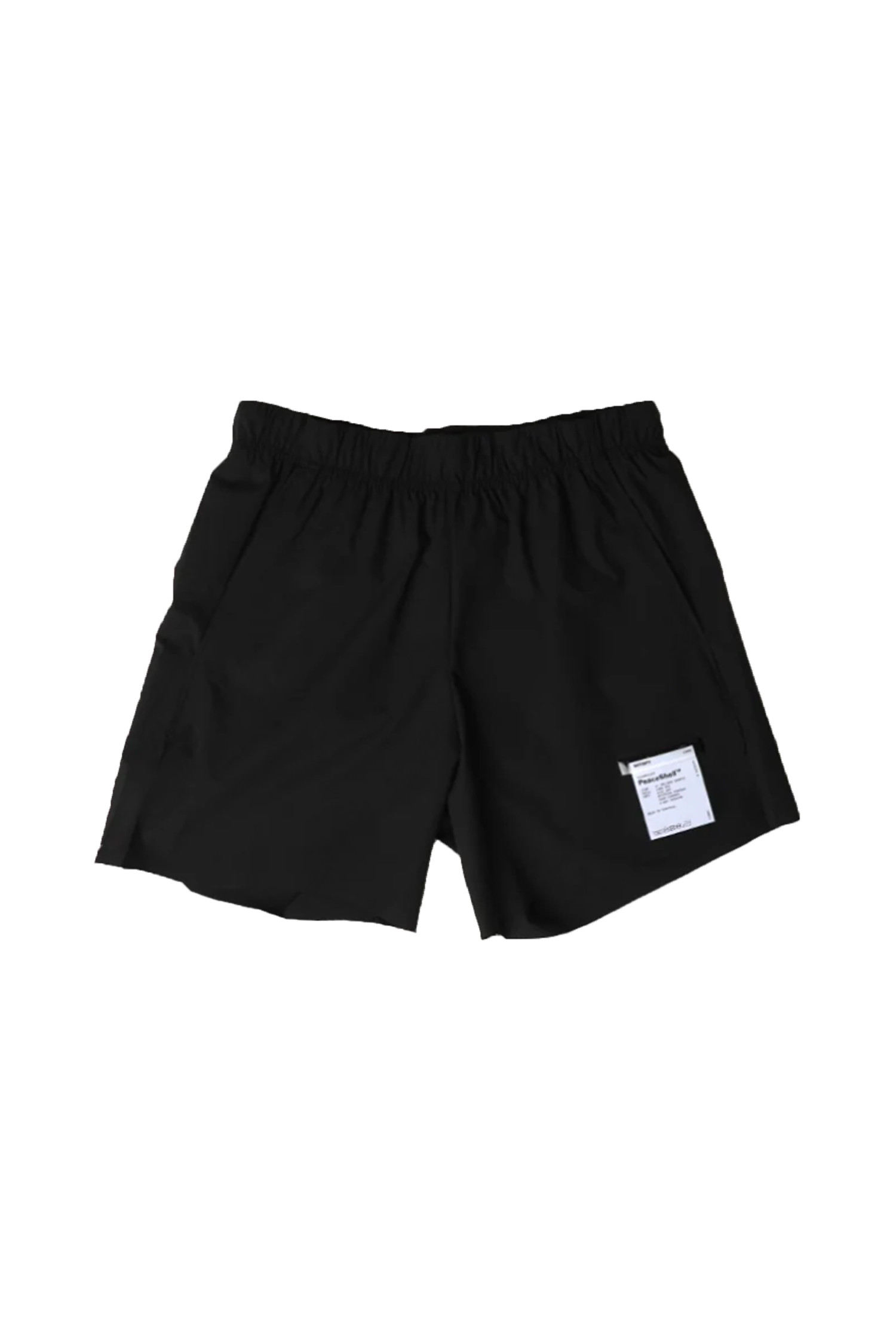 Satisfy - 하프팬츠 - (SATISFY RUNNING) PeaceShell 5 Inches Unlined Shorts - 12008 BK Black