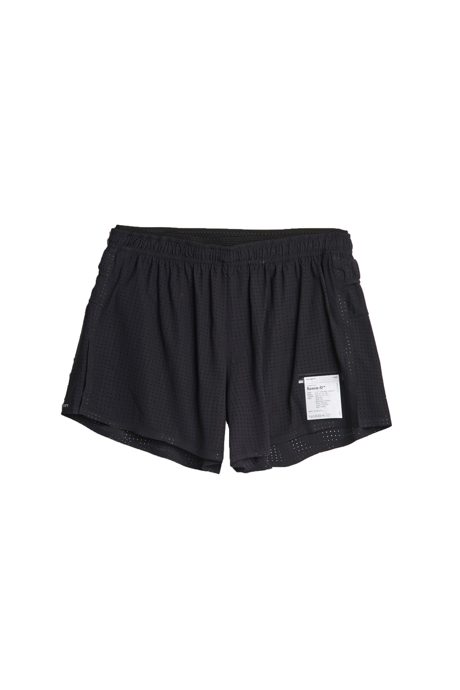 Satisfy - 하프팬츠 - (SATISFY RUNNING) Space-O 2.5 Inches Distance Shorts - 12001 BK Black