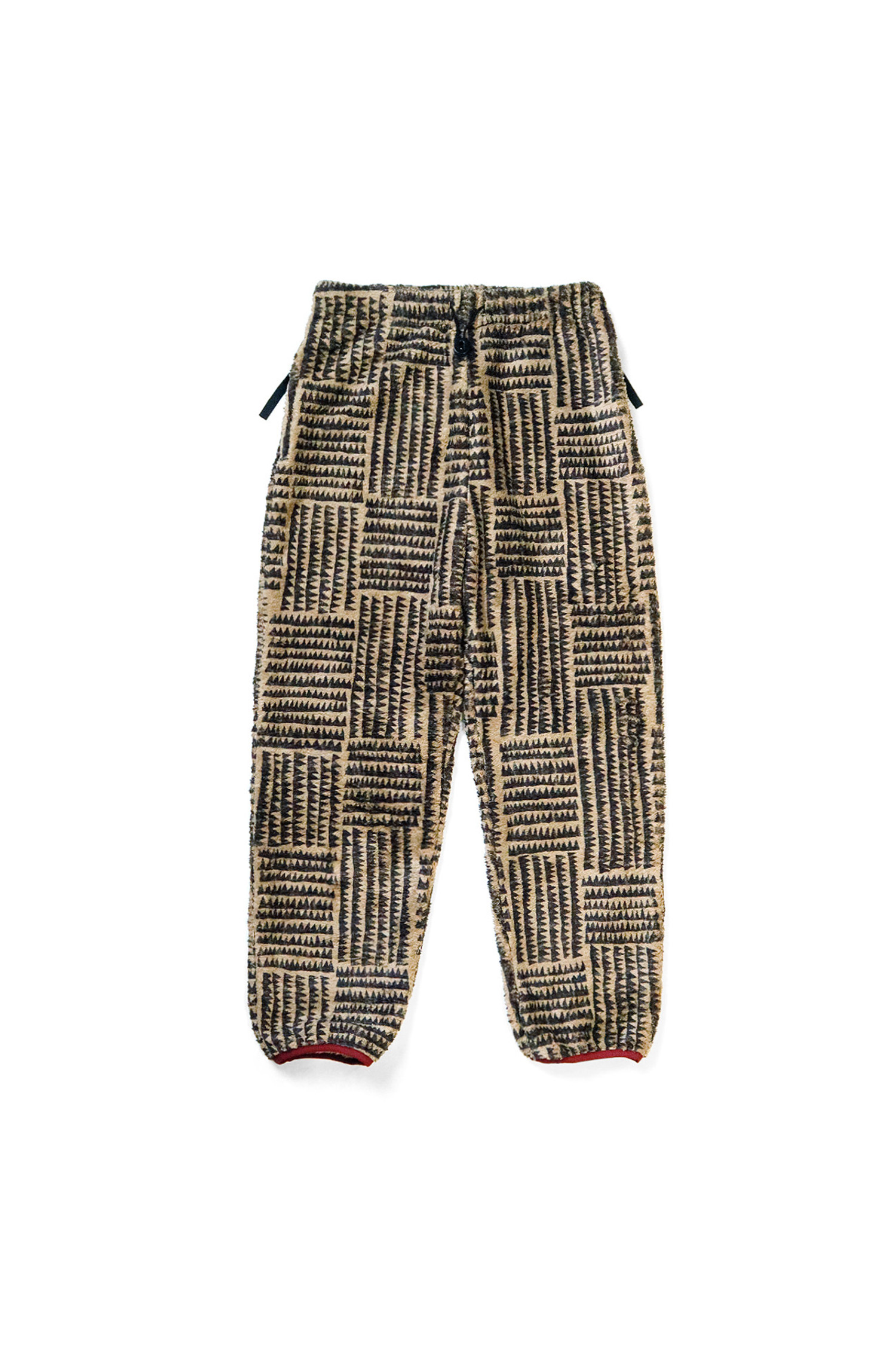 Kapital - 캐주얼팬츠 - (KAPITAL) Hacksaw-Block Fleece Easy Pants - K2310LP105 Beige