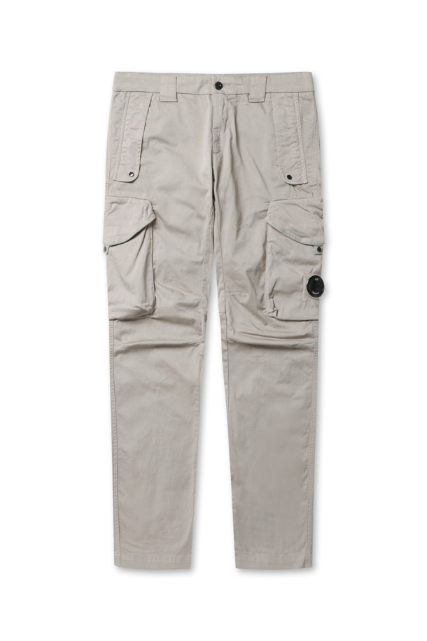 C.P COMPANY - 캐주얼팬츠 - Stretch Sateen Utility Cargo Lens Pants - VINTAGE KHAKI