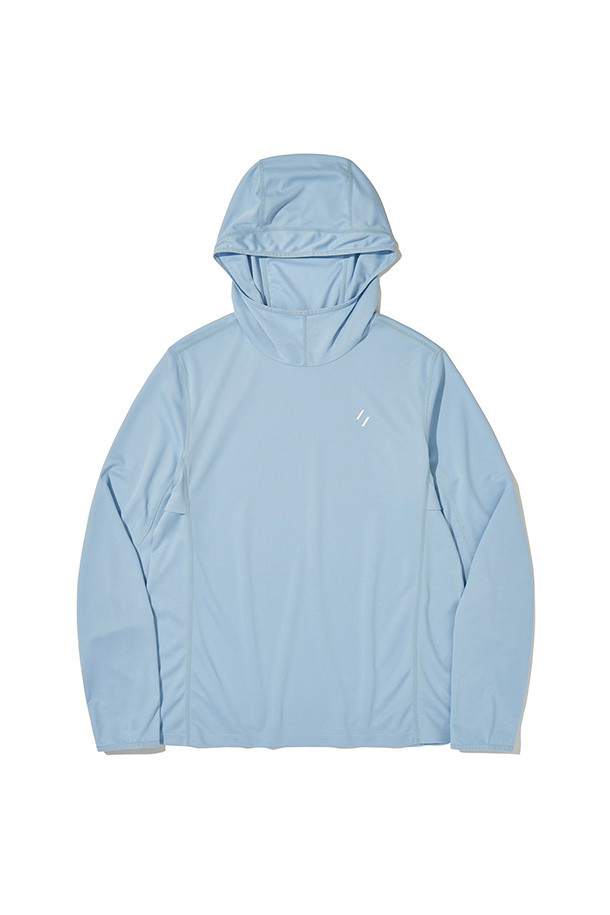 WELTER EXPERIMENT - 긴팔티셔츠 -  Brisa Pullover hoodie - SKY BLUE