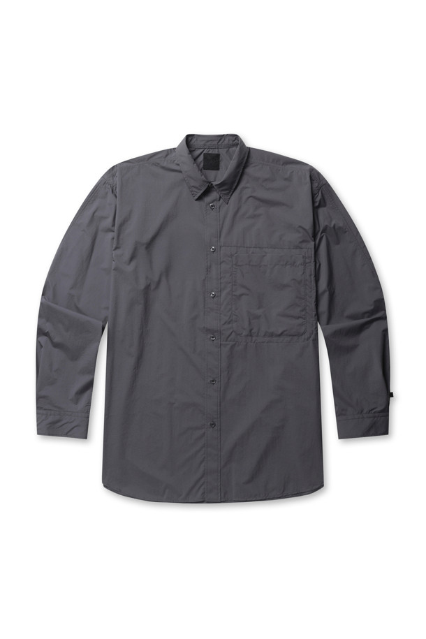 トップス DAIWA PIER39 TECHTRAVELSHIRT CHARCOAL/S DAIWA PIER39 