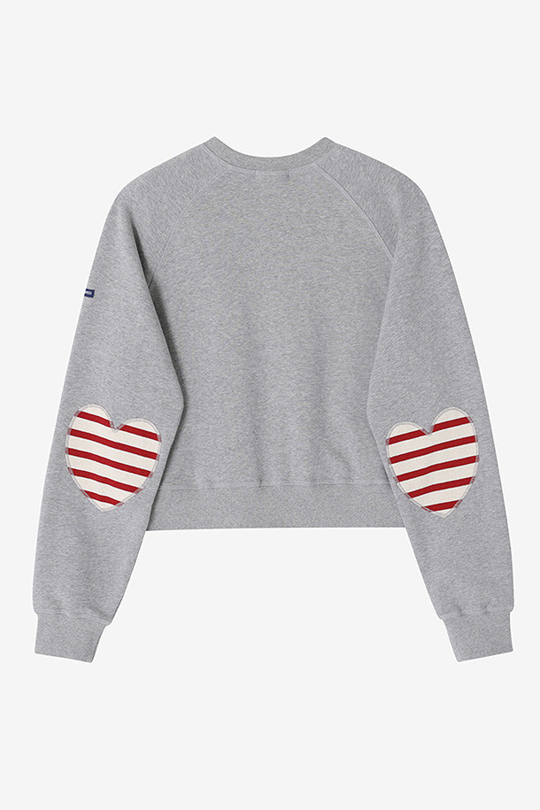 (Saint James) 봉 봉 쁘띠 - 멜란지 그레이 스웨트셔츠는 여성용 캐주얼웨어로, 봄, 가을, 겨울 시즌에 활용하기 좋습니다. 헤리티지 길도 스트라이프 패치 디테일이 돋보이는 디자인으로, 라운드넥과 긴 소매, 크롭 기장이 특징입니다. 멜란지 그레이 컬러의 면 소재로 제작되어 편안한 착용감을 선사하며, 캐주얼, 미니멀, 클래식 스타일을 즐기는 분들께 제격입니다. 동네 마실룩, 집콕룩, 봄 소풍룩 등 다양한 TPO에 맞춰 스타일링할 수 있습니다.
