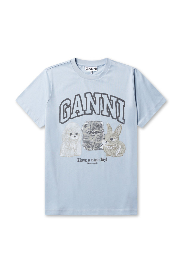 베이직 코튼 저지 애니멀 릴렉스 티셔츠 - 샹브레이 블루는 부드러운 면 저지 소재로 제작되어 편안한 착용감을 선사합니다. 라운드넥 디자인에 릴렉스 핏으로 제작되어 캐주얼하고 편안한 스타일을 연출합니다. 봄, 여름 시즌에 어울리는 얇은 두께감으로 시원하게 착용할 수 있으며, 동물을 모티브로 한 귀여운 그래픽 프린트가 특징입니다. 동네 마실룩이나 봄 소풍룩으로 활용하기 좋은 아이템이며, 미니멀한 스타일을 선호하는 분들께 추천합니다. 샹브레이 블루 컬러로 시원하고 산뜻한 느낌을 더했습니다.
