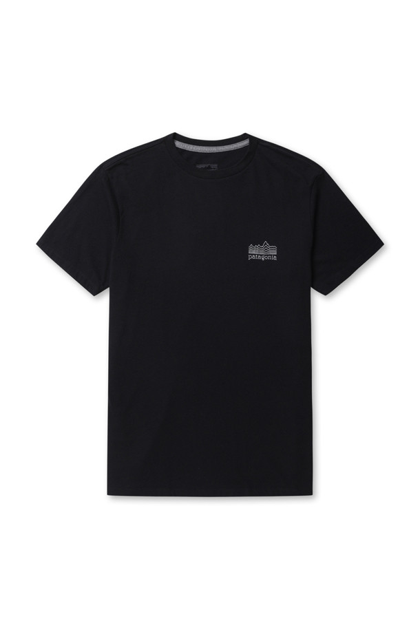 PATAGONIA - 반팔티셔츠 - Strataspire Responsibili Tee - Black