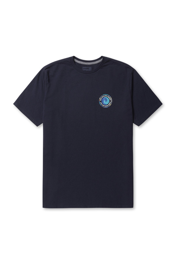 PATAGONIA - 반팔티셔츠 - Mens Unity Fitz Responsibili Tee - New Navy