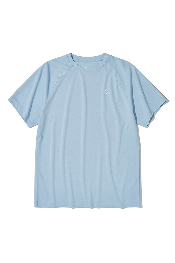 WELTER EXPERIMENT - 반팔티셔츠 - Brisa Raglan T-shirt - SKY BLUE