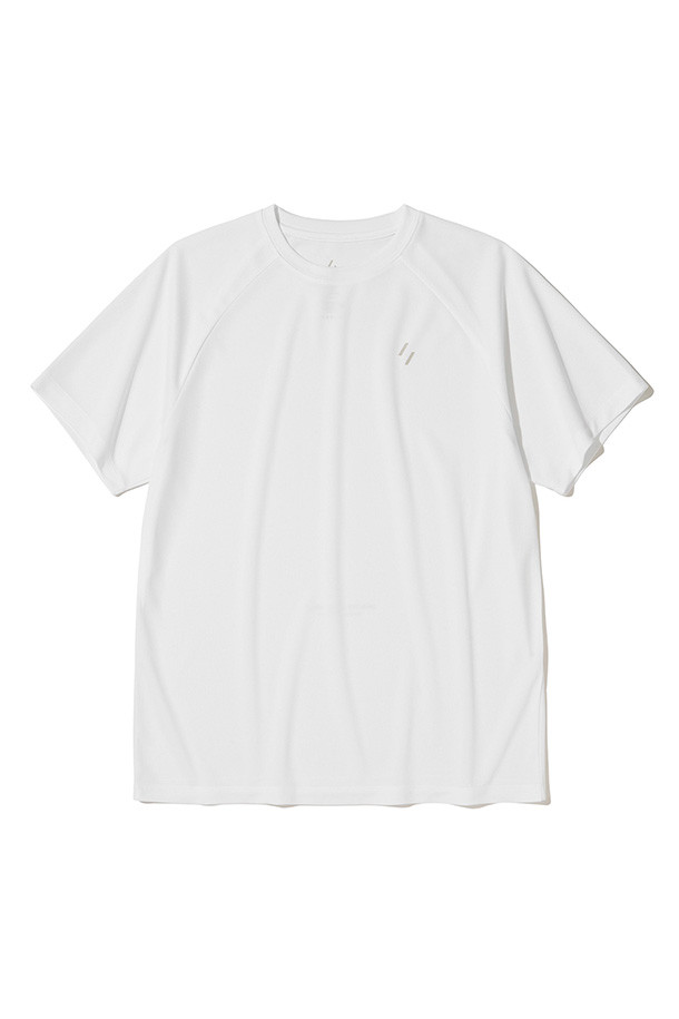 WELTER EXPERIMENT - 반팔티셔츠 - Brisa Raglan T-shirt - WHITE