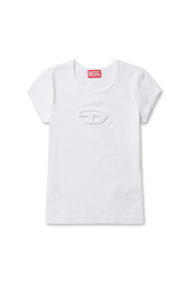 DIESEL - 반소매 티셔츠 - T Angie T-shirt - White