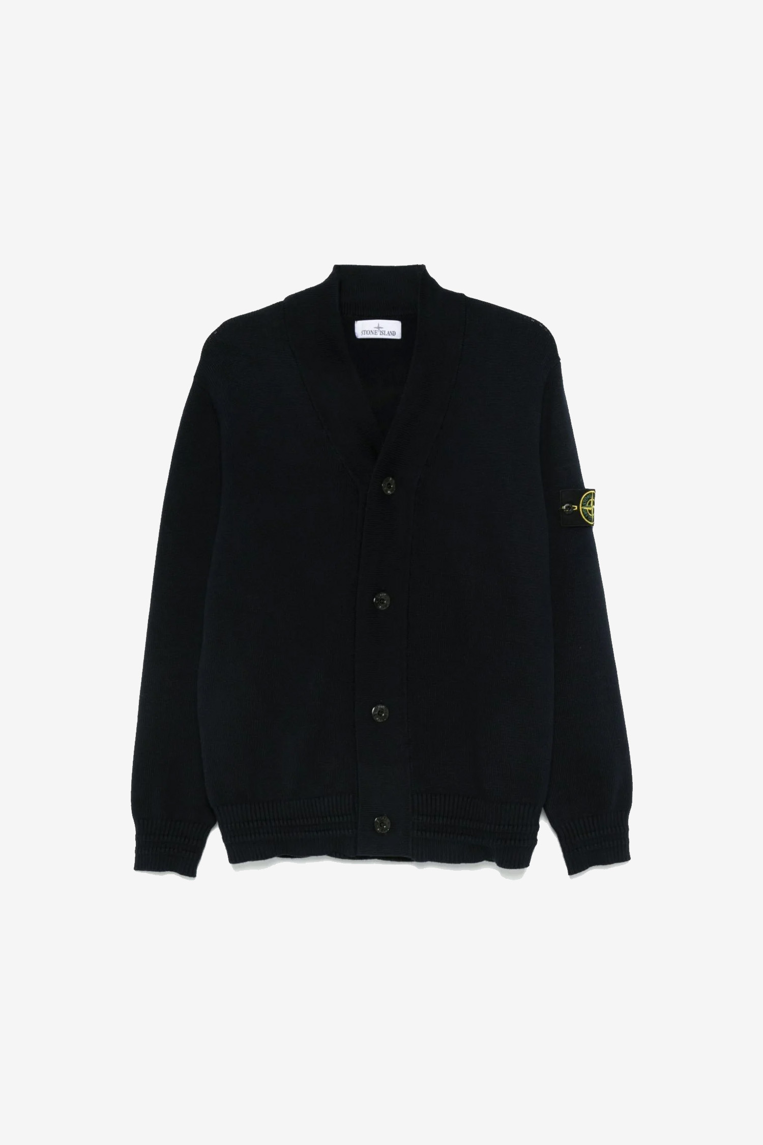 STONE ISLAND - 스웨터 - (STONE ISLAND) WINTER COTTON LOOSE FIT CARDIGAN 8115556A2 V0020 NAVY BLUE