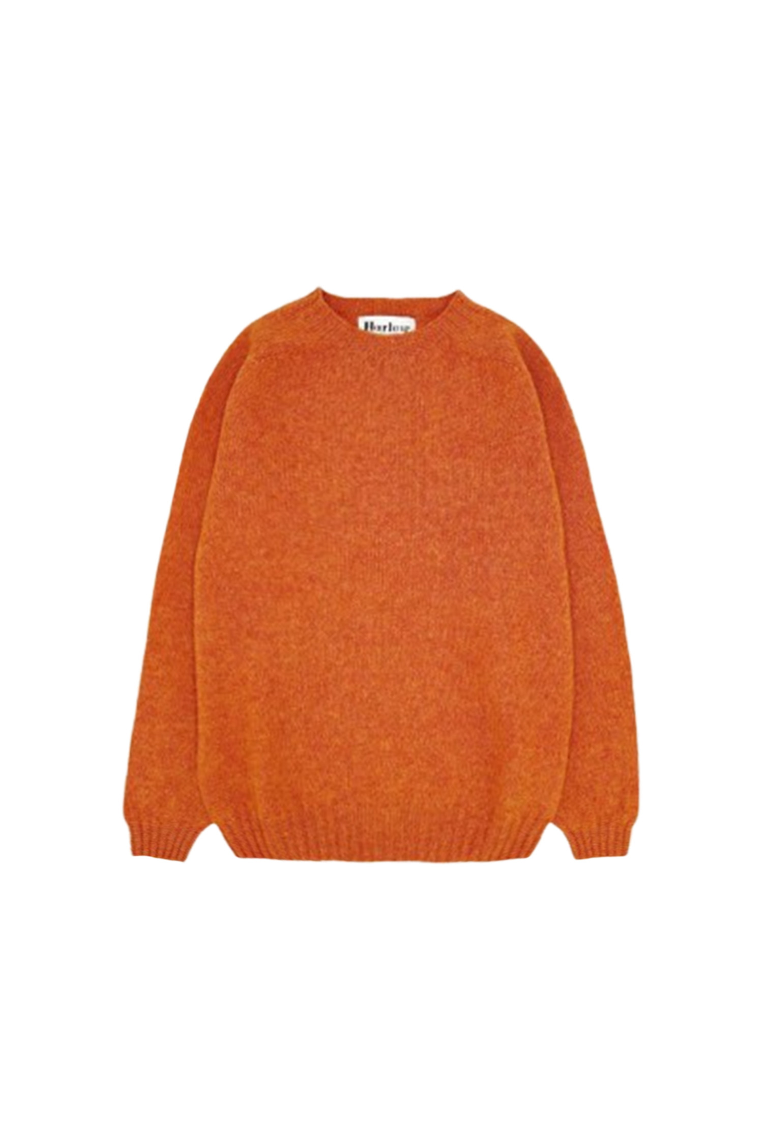 Harley of Scotland - 스웨터 - (HARLEY OF SCOTLAND) SHAGGY DOG CREW NECK SWEATER - M3834-7 JAFFA