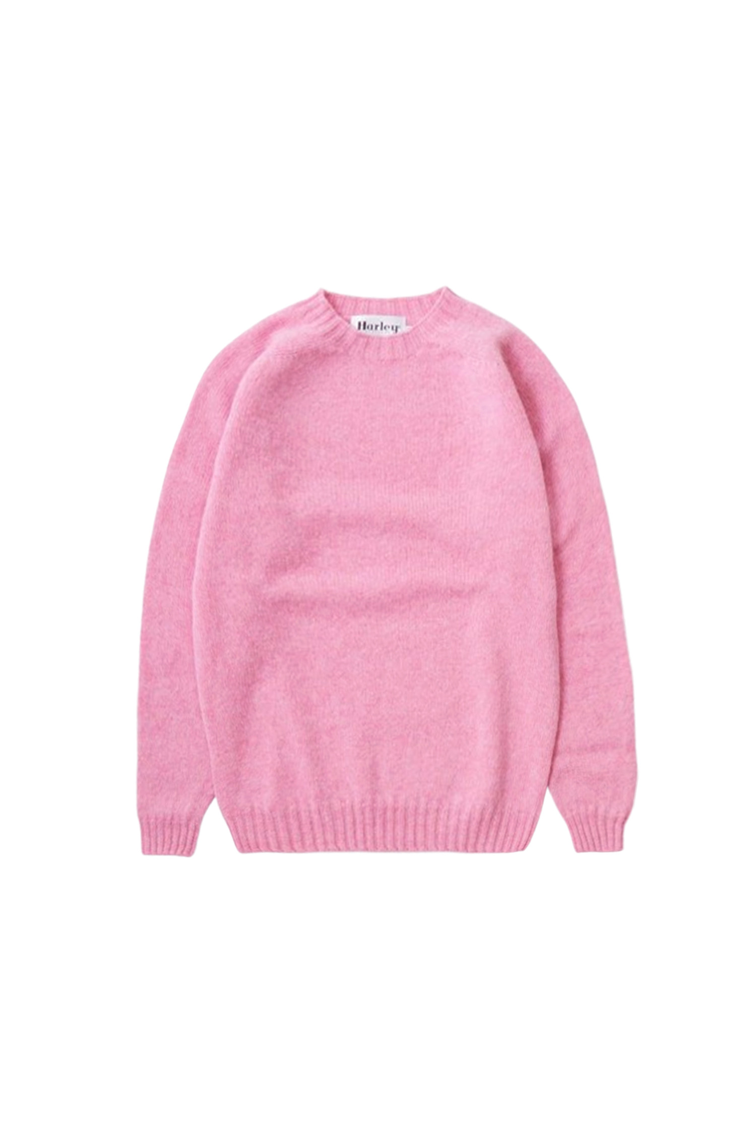 Harley of Scotland - 스웨터 - (HARLEY OF SCOTLAND) SHAGGY DOG CREW NECK SWEATER - M3834-7 BALLERINA