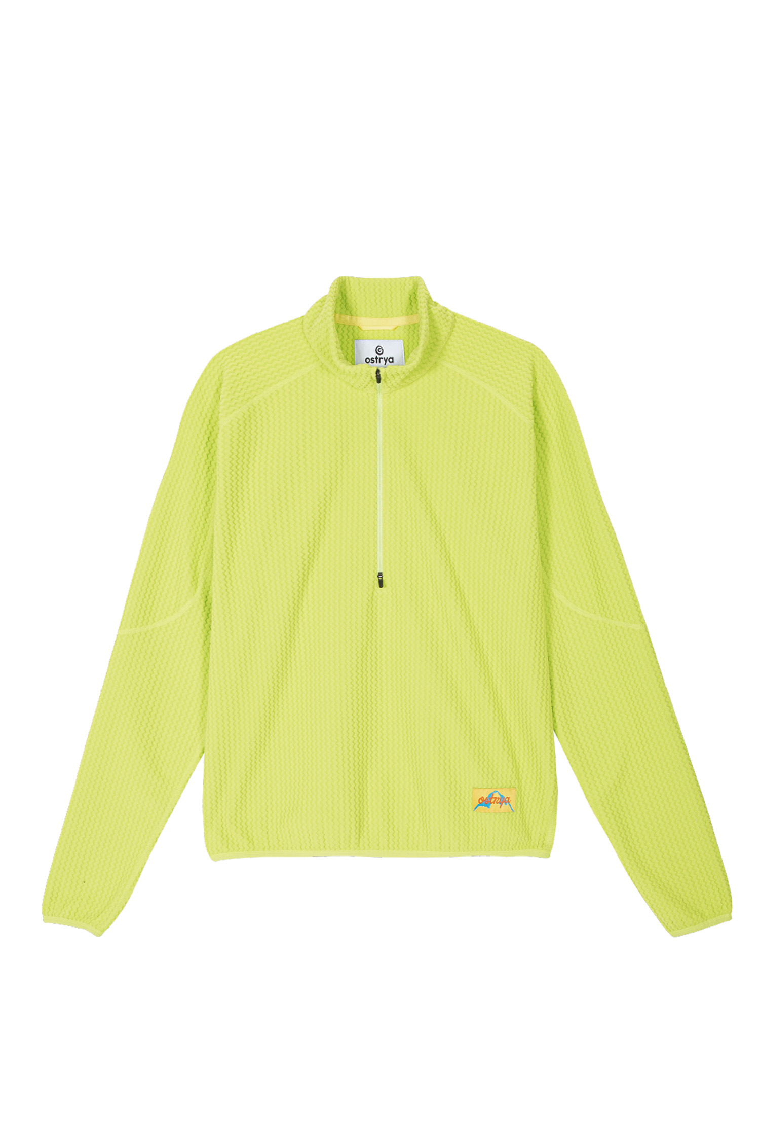 OSTRYA - 스웨터 - (OSTRYA)Alpinum Half Zip Fleece - F24A01F Pomelo