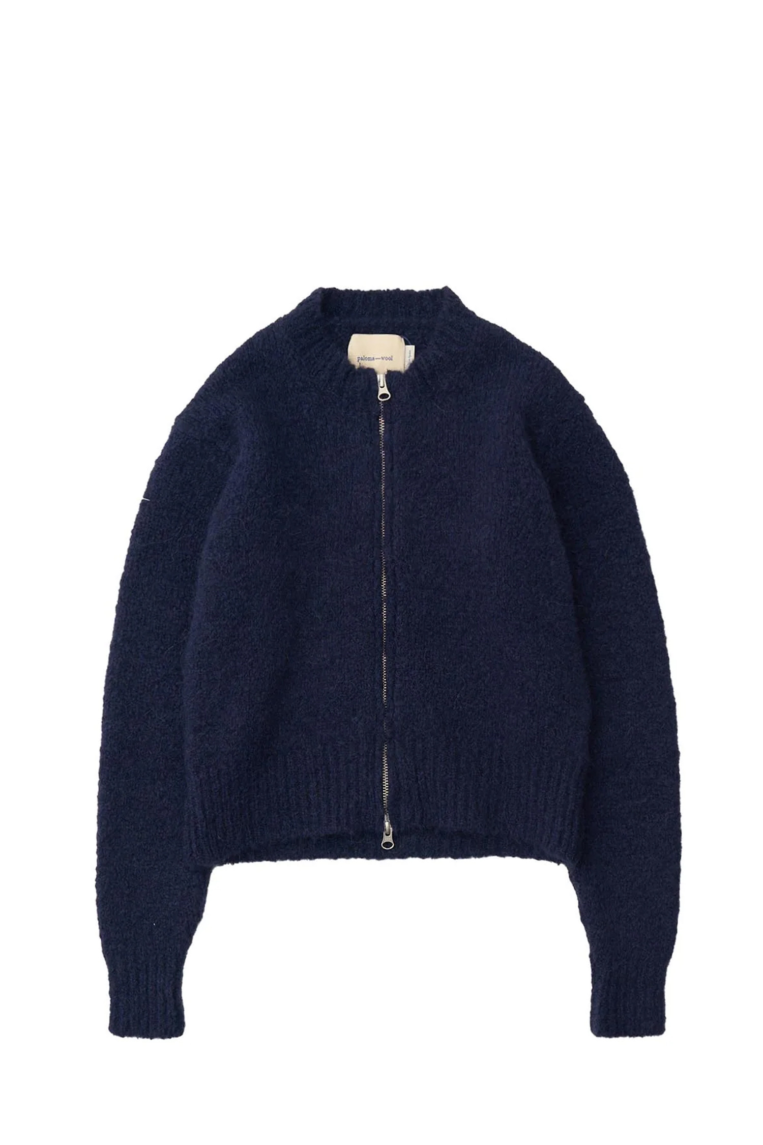 PALOMAWOOL - 가디건 - (PALOMA WOOL) no 2219 / Plaisir Zip - TJ9005135 navy