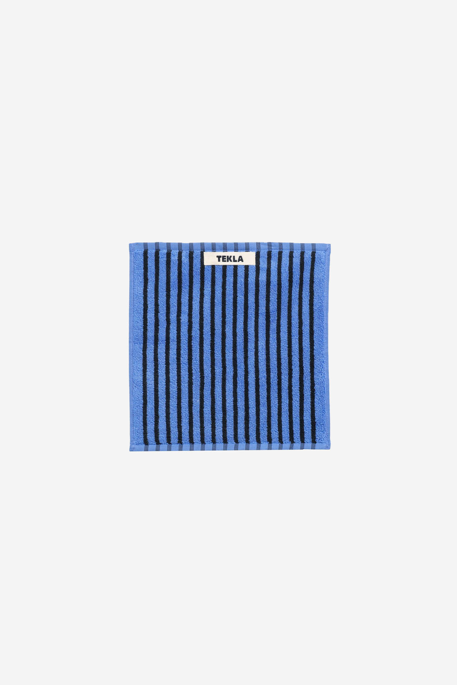 Tekla - 욕실 - (TEKLA) Terry Washcloth (Sailor Stripes) 30X30 - Blue and Black