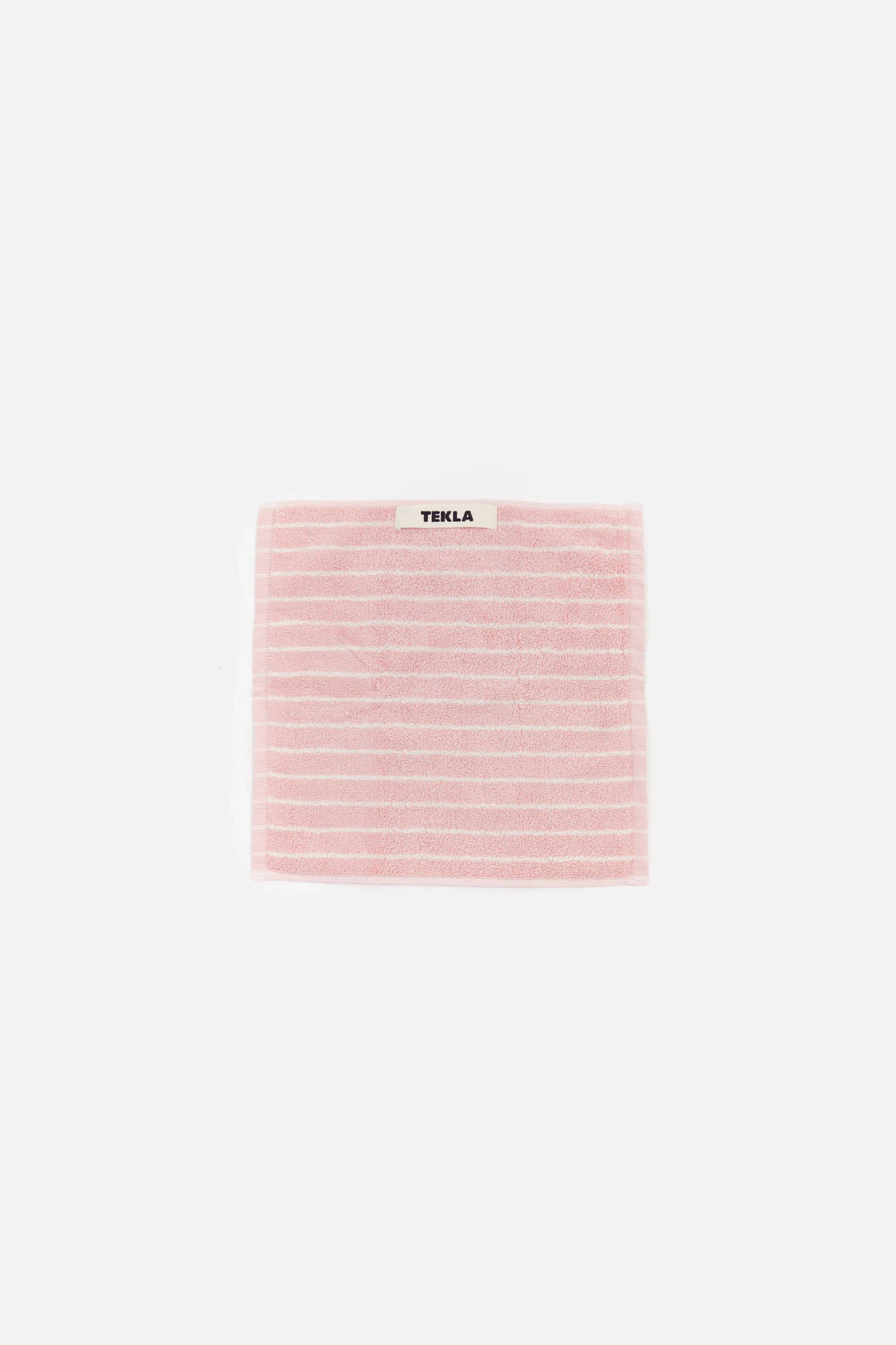 Tekla - 욕실 - (TEKLA) Terry Washcloth (Pin Stripes) 30X30 - Shaded Pink Stripes