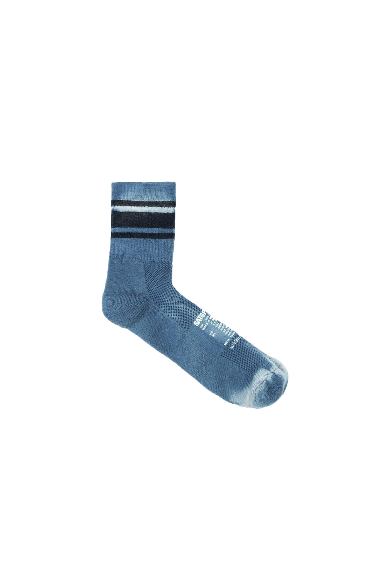 Satisfy - 양말 - (SATISFY RUNNING) Merino Tube Socks - 32000 IN Ink Dye