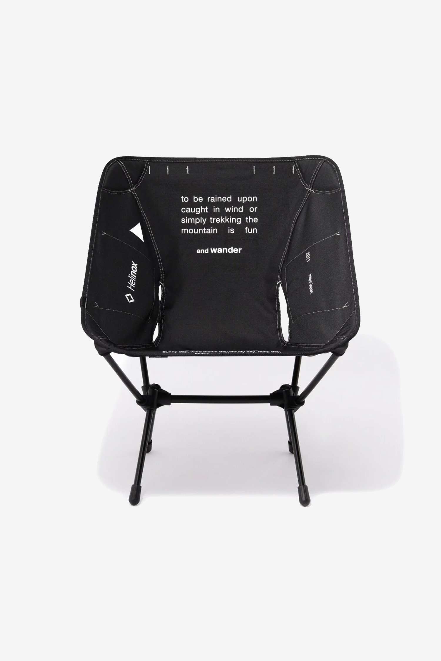 AND WANDER - 아웃도어 장비/용품 - (AND WANDER) Helinox × and wander folding chair one - 5744977380 010 BLACK