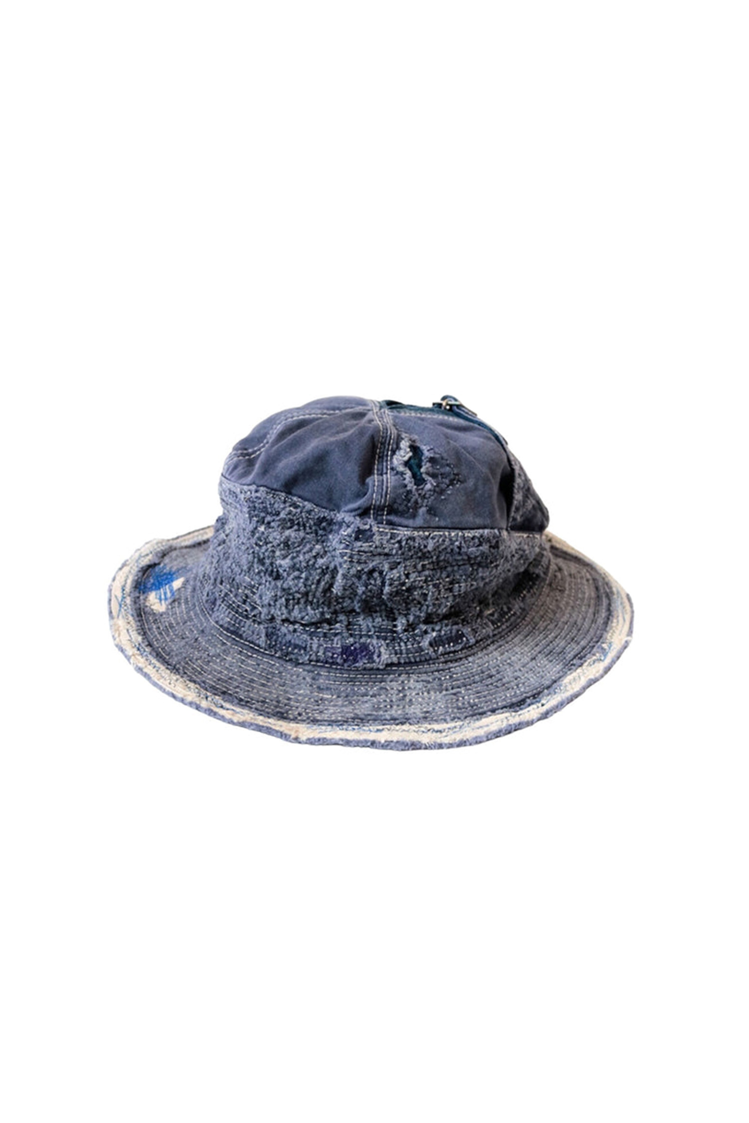 Kapital - 모자 - (KAPITAL) Chino The Old Man And The Sea Hat - EK-1499XH Navy