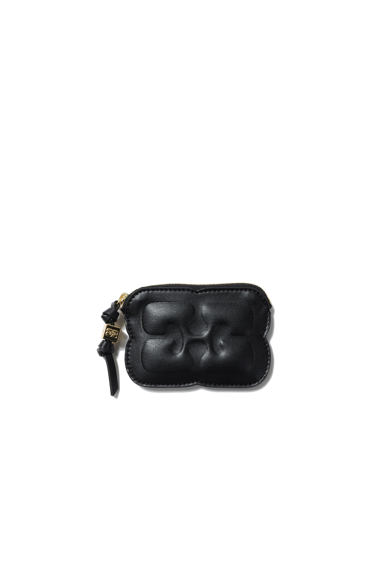 GANNI - 반지갑 - (GANNI) Bou Zipped Wallet - A6150 099 BLACK