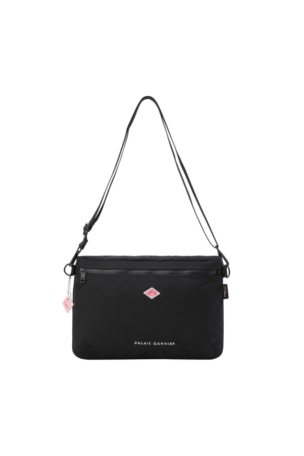 DANTON - 크로스백 - CORDURA CANVAS SHOULDER POUCH (PALAIS GARNIER) - BLACK