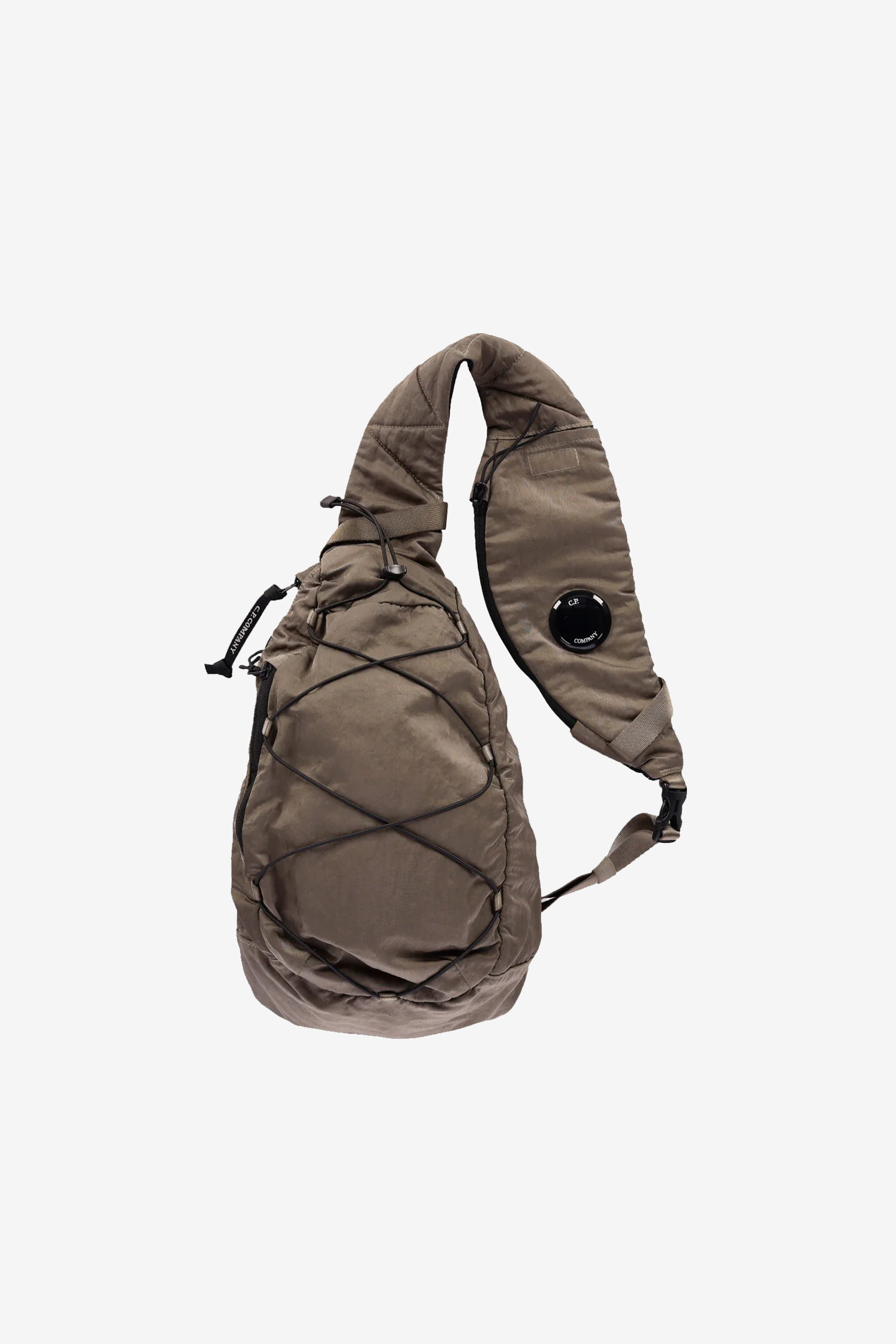 C.P COMPANY - 숄더/크로스백 - (C.P. COMPANY) NYLON B CROSSBODY RUCKSACK - 17CMAC114A005269G WALNUT