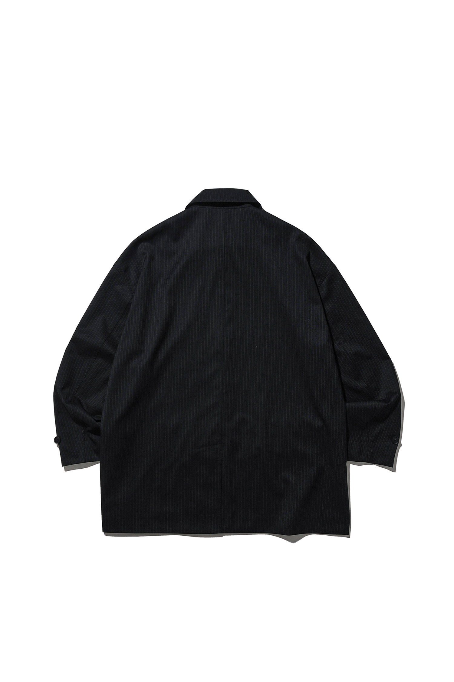 OURSELVES - 코트 - (OURSELVES) Heritage MidLoom Mac Coat - Pin Stripe