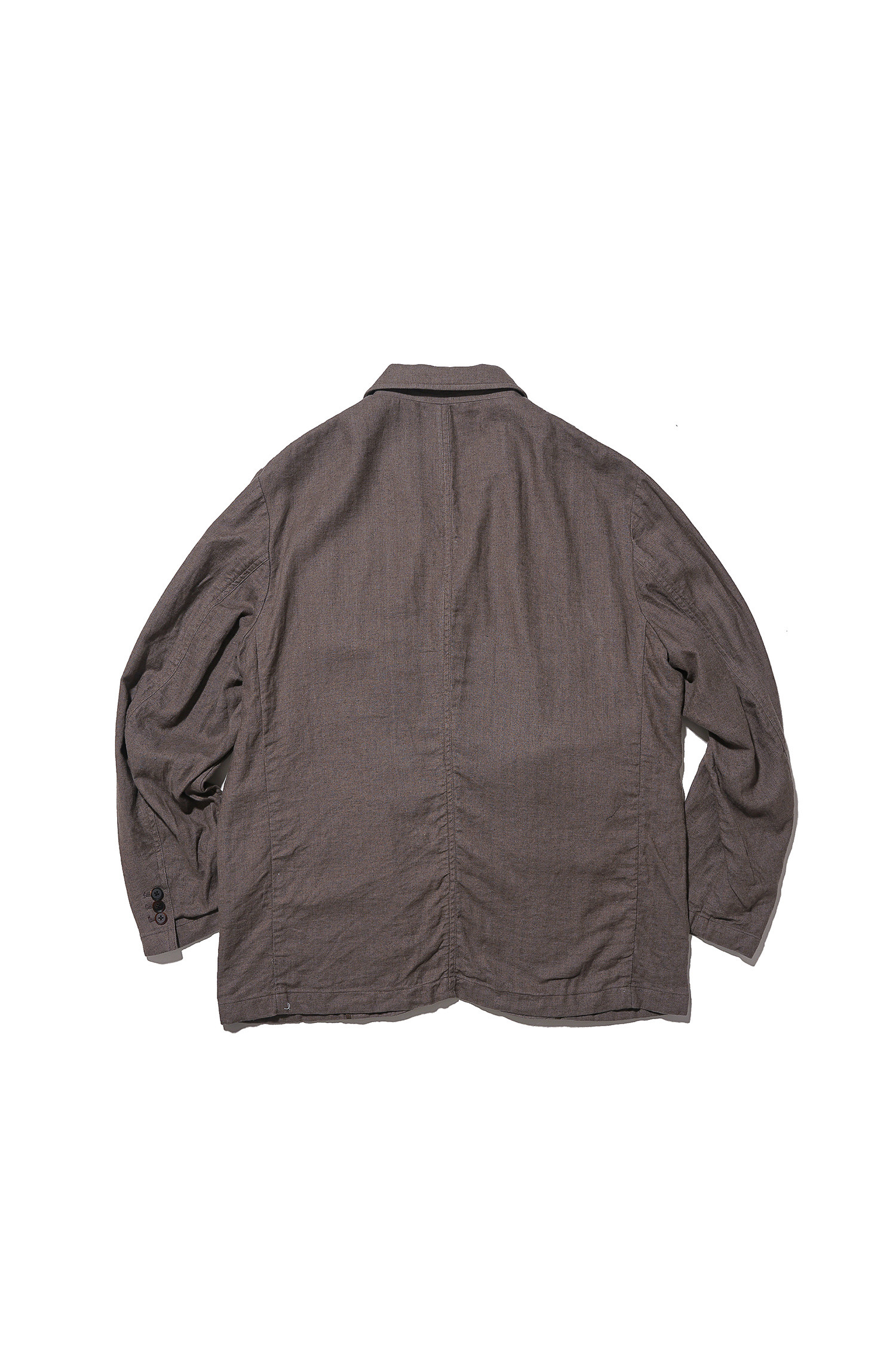 OURSELVES - 수트/블레이저자켓 - (OURSELVES) Harringbone L/C Slumber Jacket Mocha