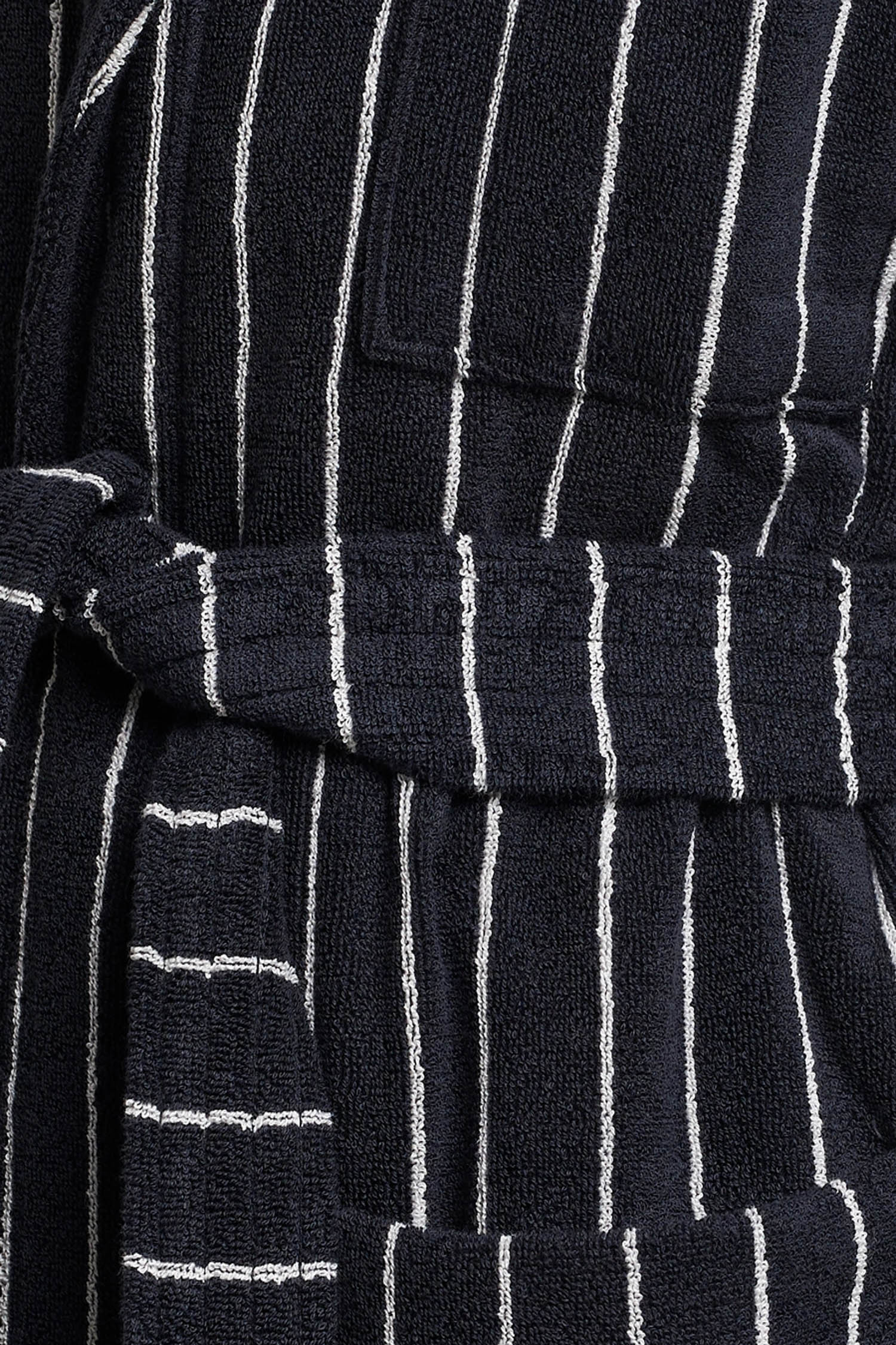 Tekla - 욕실 - (TEKLA) Terry classic bathrobe (Solids & Stripes) - Antwerp