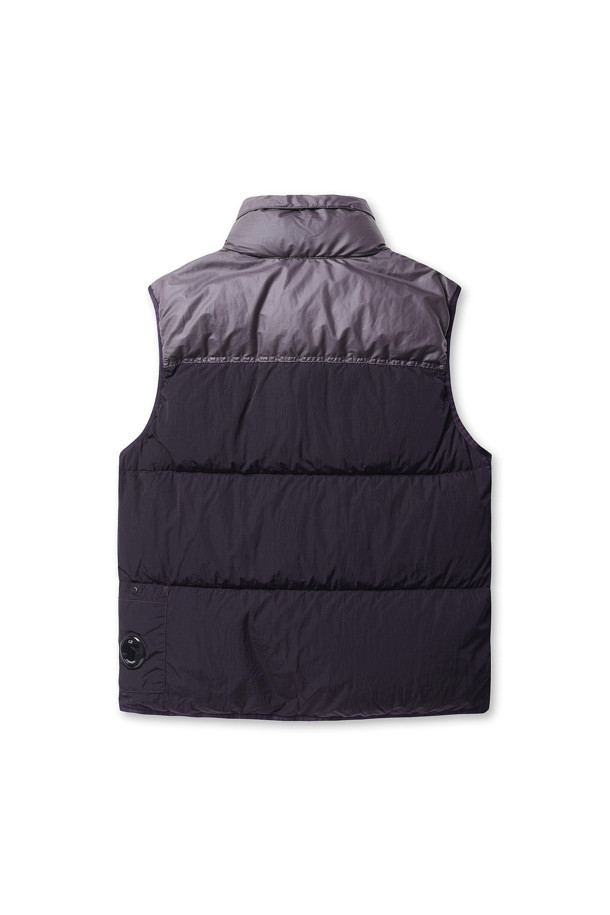 C.P COMPANY - 베스트 - (C.P. COMPANY) ECO CHROME-R MIXED DOWN VEST - 17CMOW033A006369M NIGHTSHADE