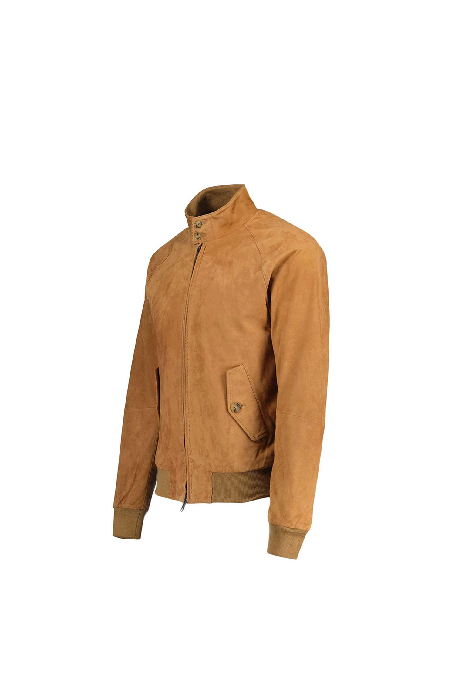 BARACUTA - 블루종/점퍼 - (BARACUTA) Winter G9 Suede - BRCPS0990 706 TOBACCO