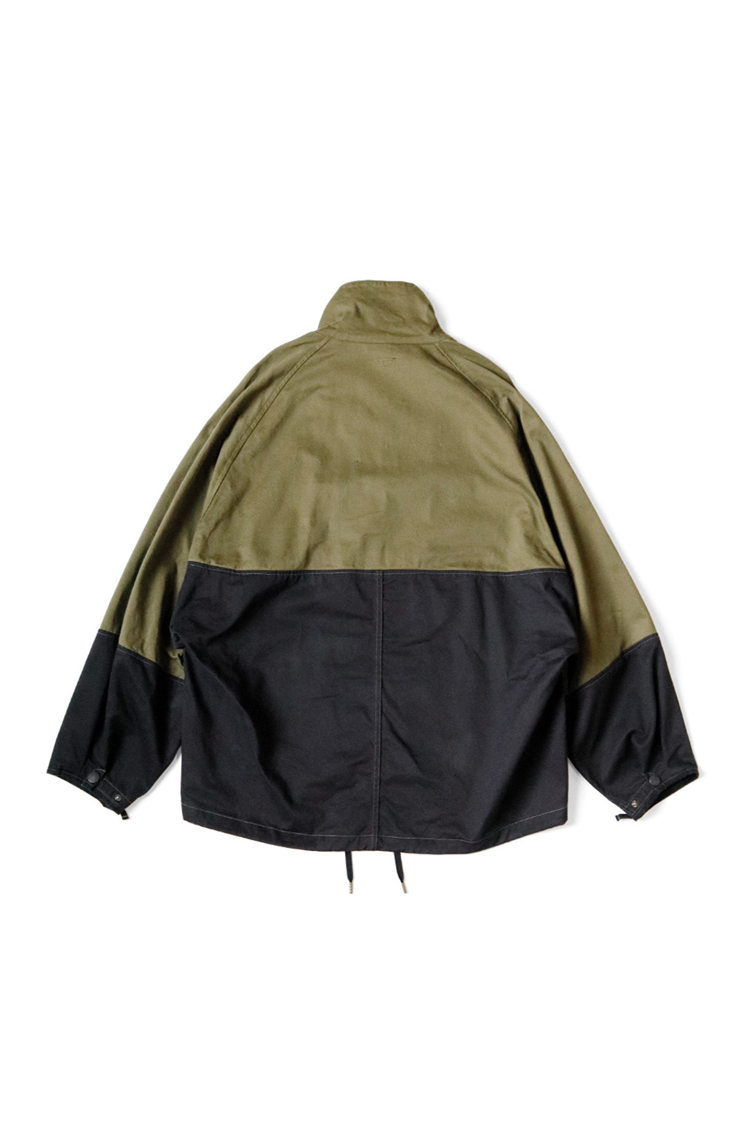 Kapital - 아노락/바람막이 - (KAPITAL) Chino 2Tones Nickle"6" Anorak - K2310LJ092 Khaki X Black