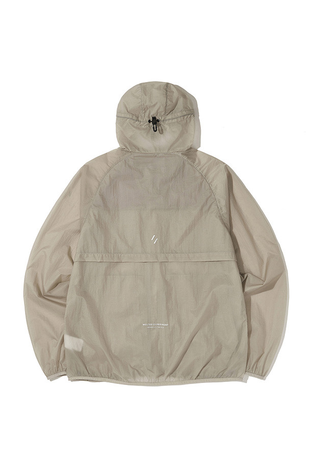 WELTER EXPERIMENT - 자켓/점퍼 - Boreas Ventilation Windbreaker - LIGHT GRAY