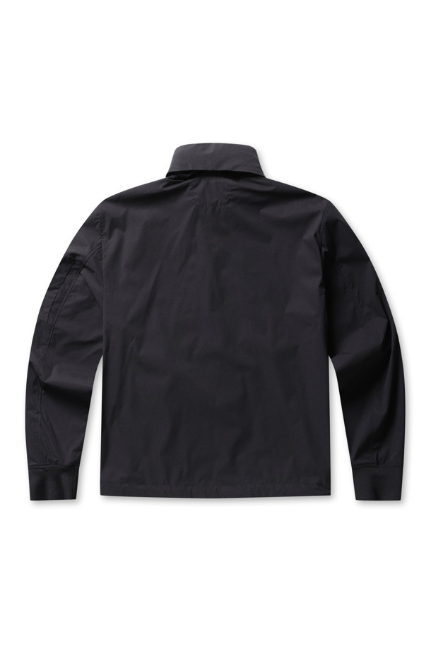 C.P COMPANY - 블루종/점퍼 - Pro-Tek Buttoned Hooded Jacket - BLACK