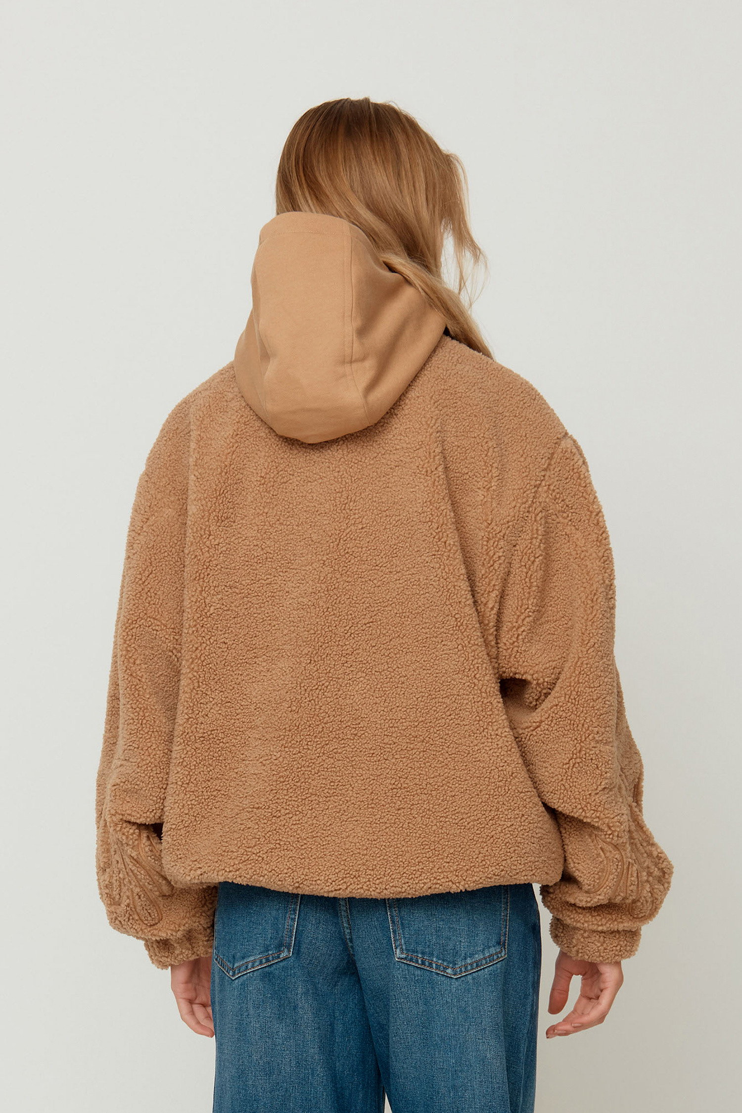 HOUSE OF SUNNY - 자켓 - (House of Sunny) FREE FALLIN FLEECE - VOL24115 TAN