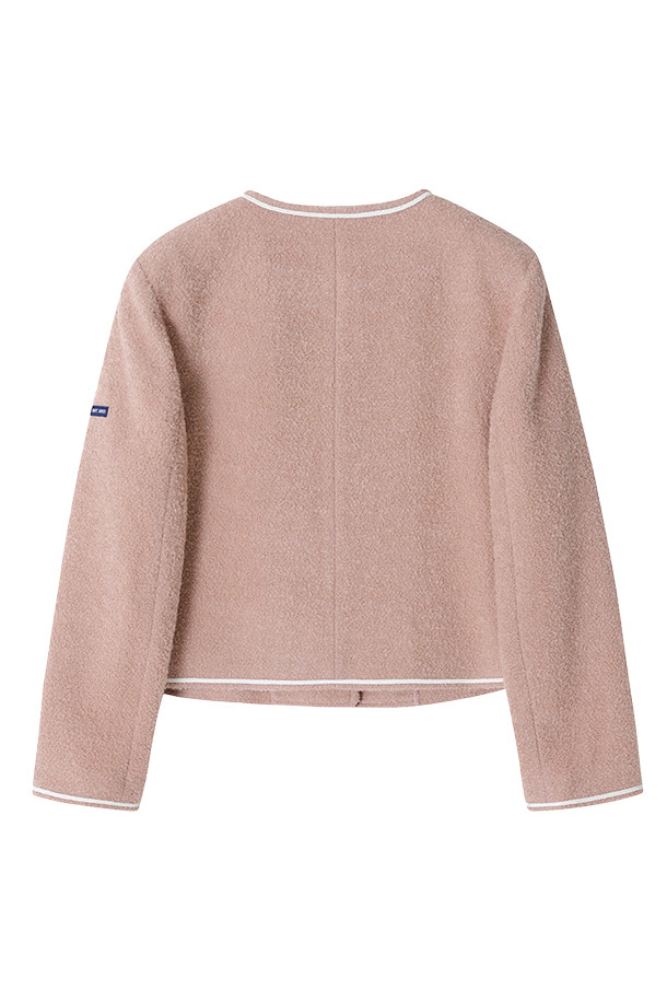 (Saint James) 비쥬 - 인디 핑크는 클래식한 스타일의 여성 트위드 재킷입니다. 봄, 가을에 착용하기 좋으며, 데이트룩, 오피스룩, 모임룩에 모두 잘 어울립니다. 울, 나일론, 폴리에스테르, 아크릴 혼방의 두꺼운 소재로 제작되었으며, 레귤러핏 크롭 기장입니다. 인디 핑크 컬러에 금장 로고 버튼과 에크루 컬러 트리밍 테이프 마감으로 고급스러움을 더했습니다. 전체 안감 처리로 편안한 착용감을 선사합니다.
