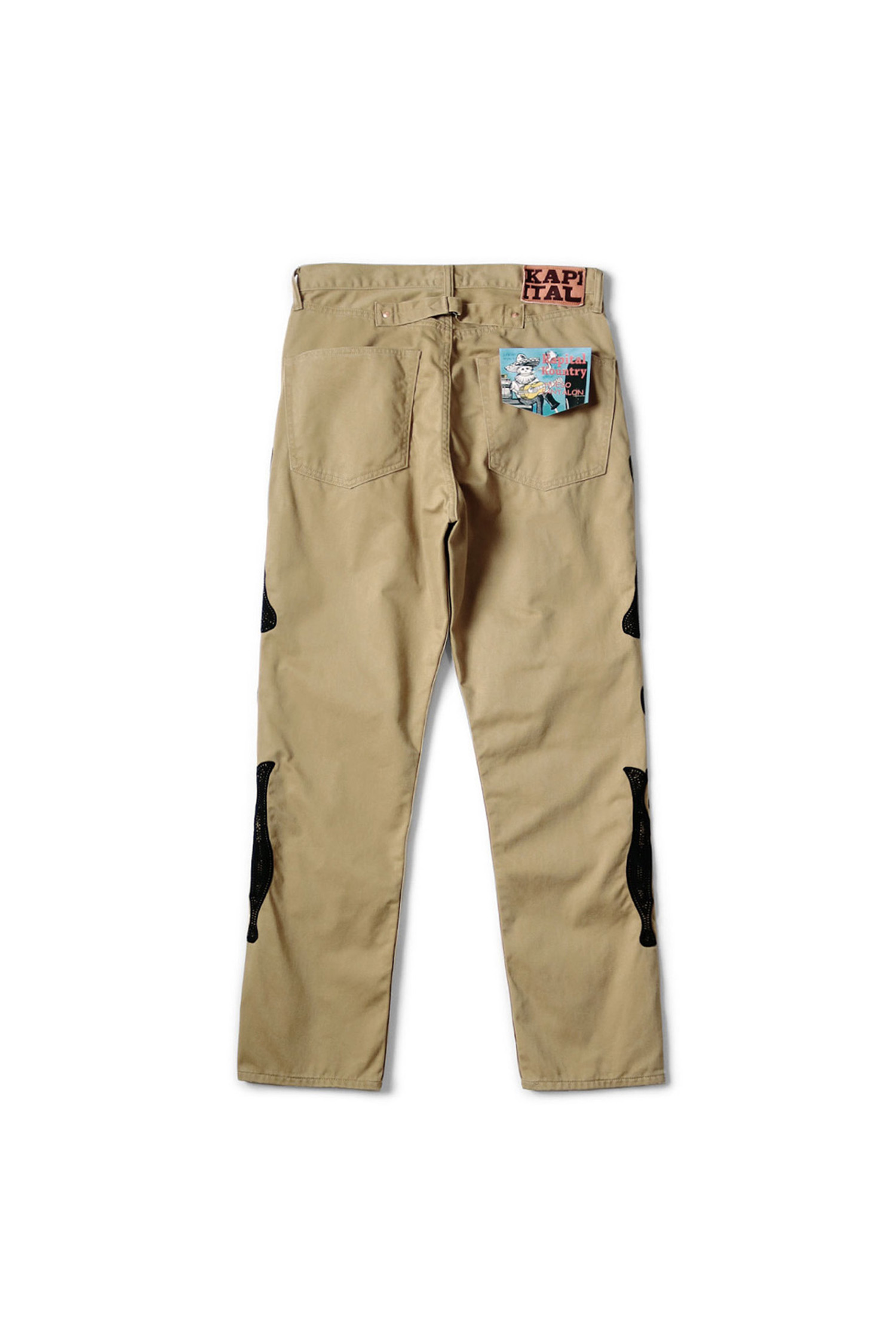 Kapital - 캐주얼팬츠 - (KAPITAL) Chino Mexican Tuxedo 5P Okagilly - EK-1535LP Beige