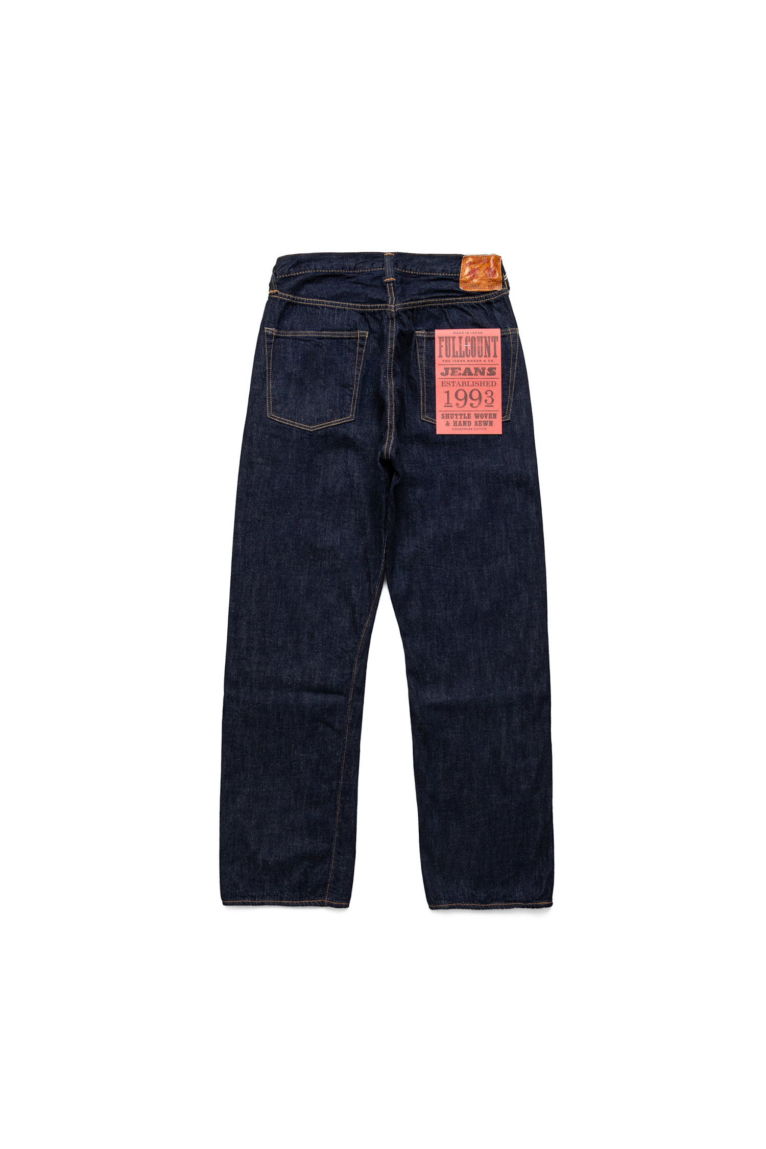 FULLCOUNT - 데님 - (FULLCOUNT) Wide Denim (Super Smooth) ONE WASH - 0105SS IND