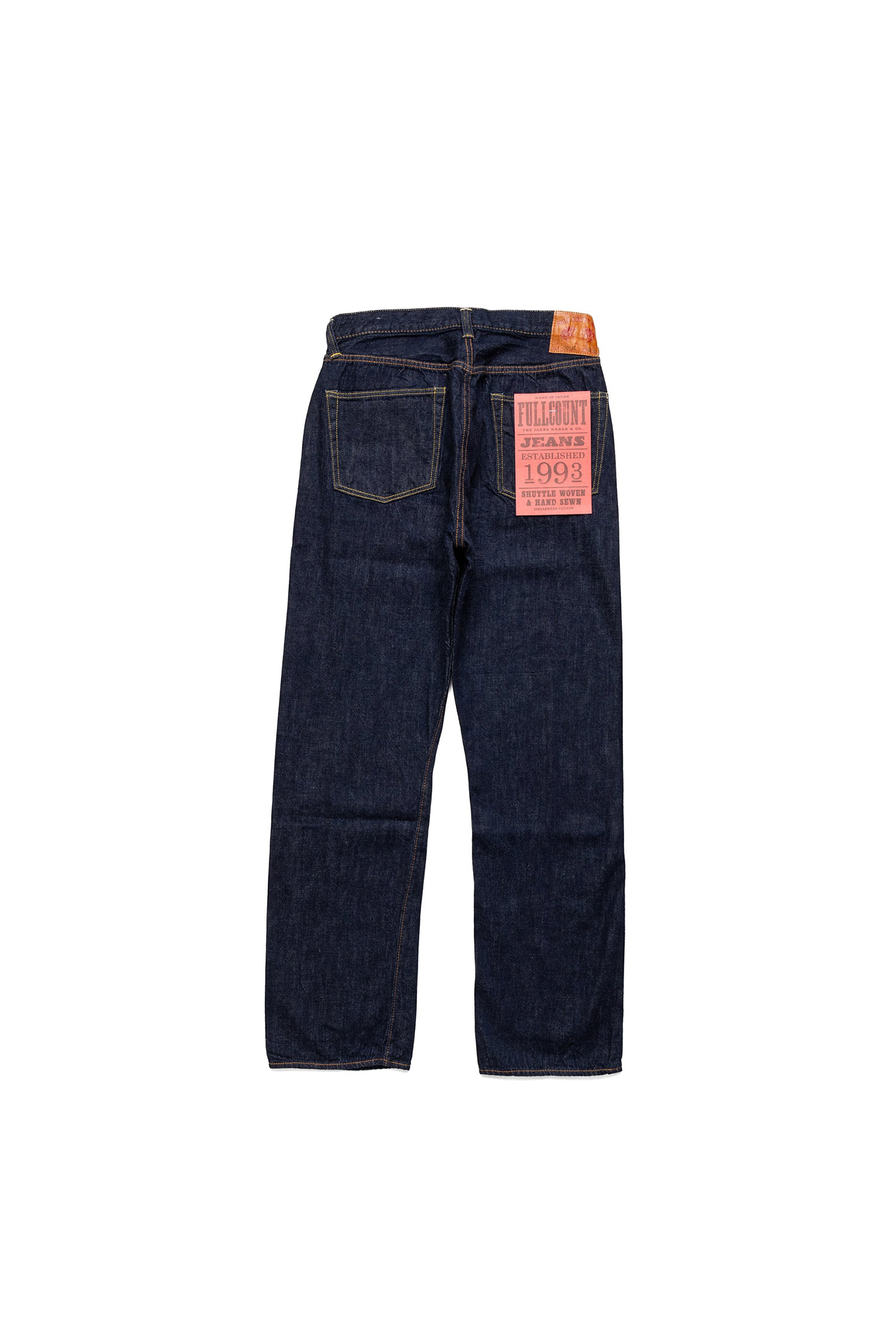 FULLCOUNT - 데님 - (FULLCOUNT) Straight Denim (Super Smooth) ONE WASH - 1101SS IND