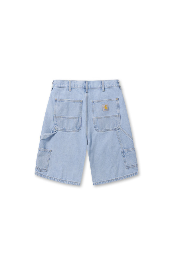 더블 무릎 숏 - 블루 (헤비 스톤 워싱)은 캐주얼과 워크웨어 스타일을 넘나드는 남성용 반바지입니다. 여름철 일상복으로 적합하며, 동네 마실룩, 휴가룩, 바캉스룩 연출에 좋습니다. 레귤러핏 데님 반바지로, 두께감 있는 면 소재에 스톤 워싱 기법을 더해 빈티지한 멋을 살렸습니다. 더블 무릎, 툴 포켓, 해머 루프, 삼중 스티치 디테일이 워크웨어 무드를 강조합니다. 무지 디자인으로 어떤 상의와도 쉽게 매치하여 미니멀한 스타일을 완성할 수 있습니다.
