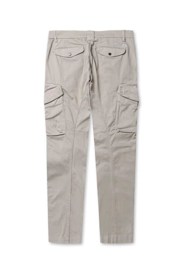 C.P COMPANY - 캐주얼팬츠 - Stretch Sateen Utility Cargo Lens Pants - VINTAGE KHAKI