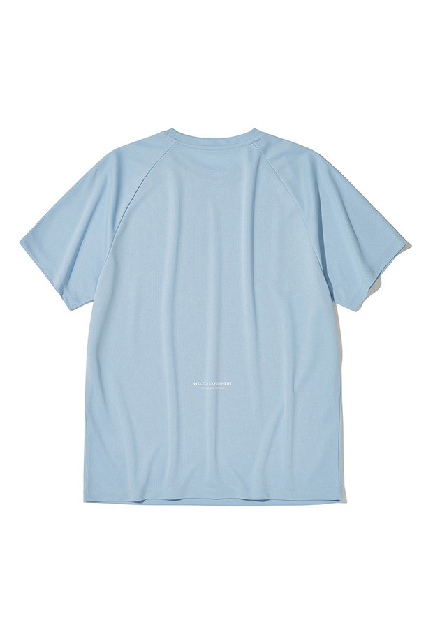 WELTER EXPERIMENT - 반팔티셔츠 - Brisa Raglan T-shirt - SKY BLUE