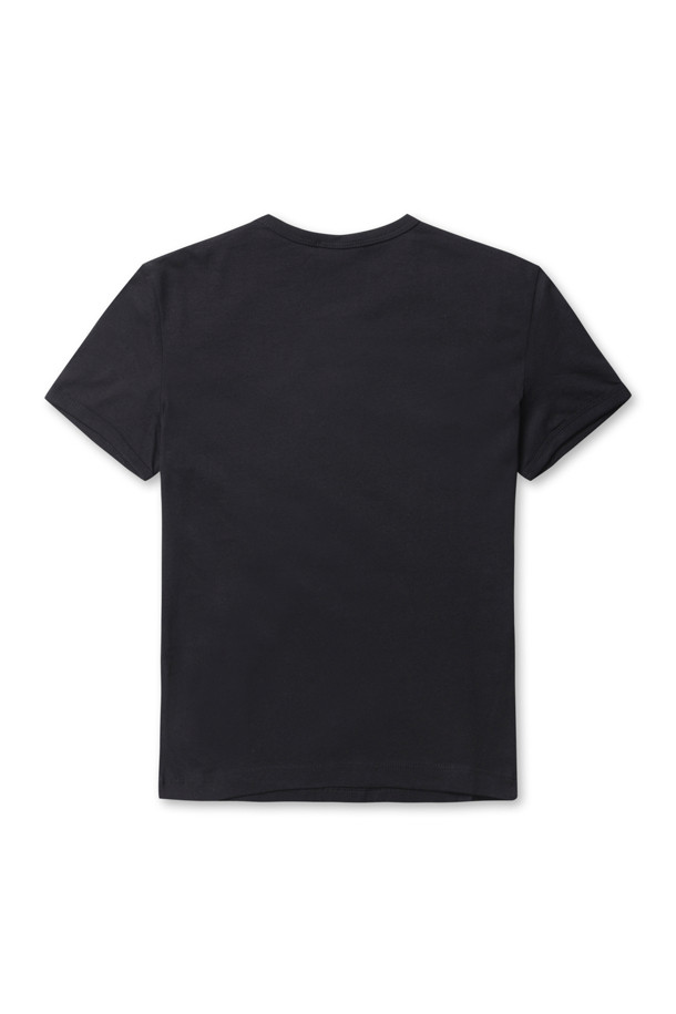 DIESEL - 반소매 티셔츠 - T Uncutie Long D Patch T-shirt - Black