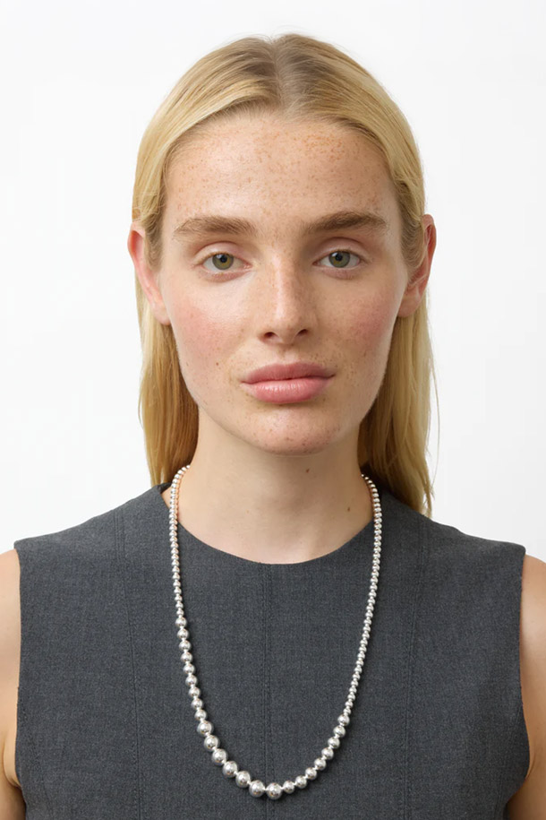 LIE STUDIO - 목걸이 - (LIE STUDIO) THE OLIVIA NECKLACE - SILVER